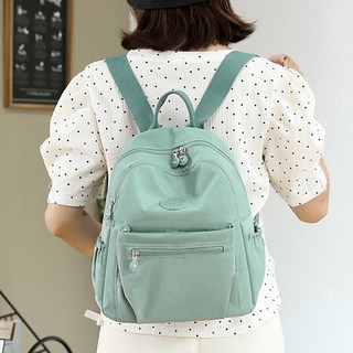 Elsso 女用Keeping防水輕量後揹包, 天藍色