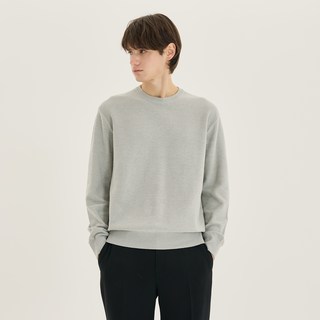 마인드브릿지 남녀공용 워셔블 조직 세미오버핏 니트 M1KT2120