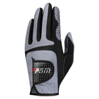 PGM Golf 男款 防滑透氣超纖布高爾夫手套 左手用 PG004, 1個, 灰色