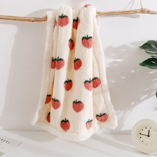 파스텔펫 반려동물 피치 극세사 담요, 아이보리, 1개