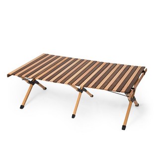 KOVEA Bello 木製蛋捲桌 L, 棕色