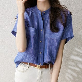 POPLARNC Hwailin亨利領女衫