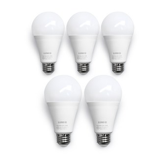 KDT LED 燈泡 電燈泡 燈具 照明 15W, 晝光色, 5個