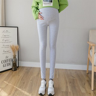 雙線條紋休閒孕婦內搭褲