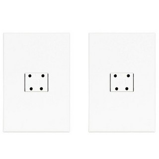 TILINS 4孔圓形插座 2入組, 1個