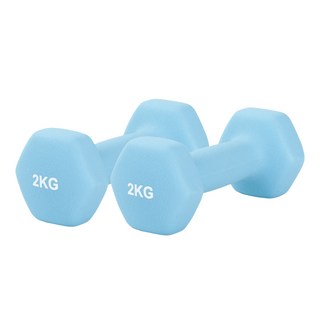 Livespo 防滑啞鈴 2kg 2入, 2個