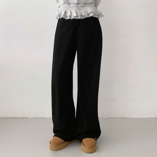 Planday 女款Raka刷毛燈芯絨按扣寬褲