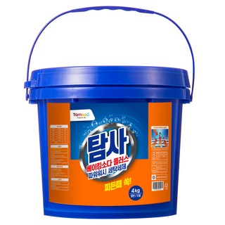 Tamsaa 探索小蘇打加洗衣粉, 4kg, 1桶