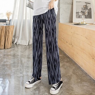 孕婦時尚獨特圖案高腰褲