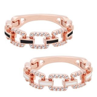 Lahenne 14K鍍金女性鍊條戒指 JR4