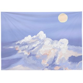 風景油畫背景布掛畫, 8號