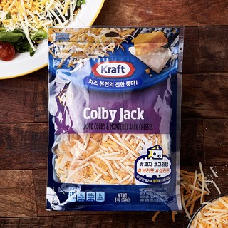 크래프트 슈레드 콜비 잭 치즈, 226g, 1개입, 1개
