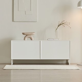 우아미 가구 아인 거실장 A 1200 방문설치, 화이트