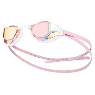 SD7 Hydroview 高級訓練泳鏡 SGL-216 (透明+淺粉色), 透明+淺粉紅色, 1個