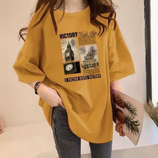 Awesomeful 女性寬鬆大尺碼T恤 A25SMT052914