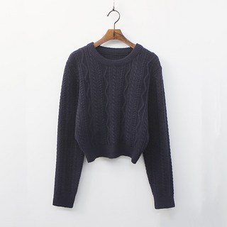 Andaromi 女款羅紋圓領T恤