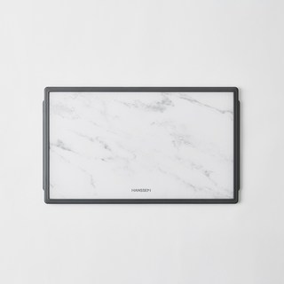 HANSSEM 每日用Every雙面砧板, 白色 + 灰色, 1個