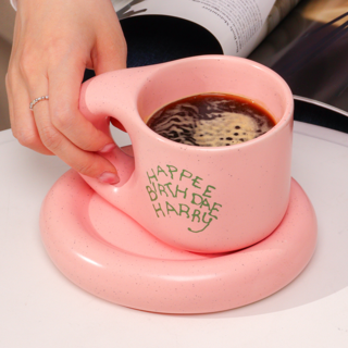 Harry Potter 哈利波特 圓胖馬克杯 270ml + 杯盤組, 1套