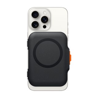 슈피겐 맥세이프 카드 지갑 틴탭맥핏 플러스 휴대폰 액세서리 AFA07, 블랙, 1개