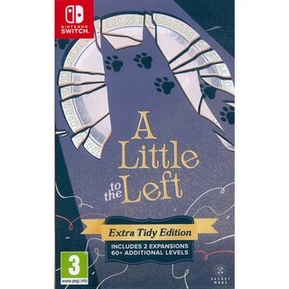 Nintendo 任天堂 SWITCH A LITTLE TO THE LEFT Extra Tidy Edition 靠左一些些 額外整潔版 中/英/日文/歐版, 單一商品