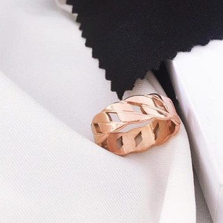 BeOurguest 女性醫療鋼鈦金簡約戒指