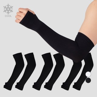 BASE ALPHA ESSENTIALS 抗UV冰涼冰袖露指款 2入 x 3組