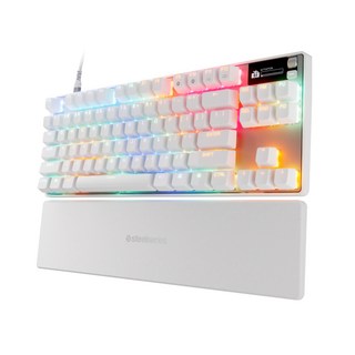 steelseries 賽睿 有線英文電競鍵盤, Apex Pro TKL Gen 3, 白色