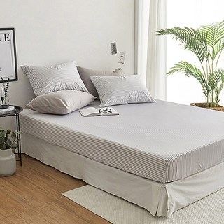SHEZ HOME 條紋防水床包組
