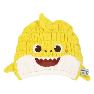 滑板少年TOC11立體角色超細纖維乾髮毛巾, 小鯊魚, 1個