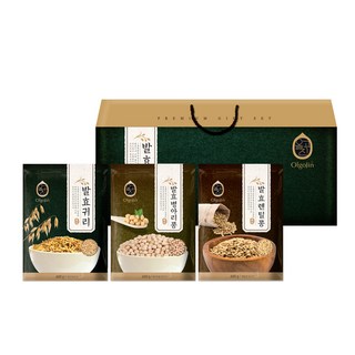 Olgojin 穀物禮盒 扁豆+燕麥+鷹嘴豆, 1套