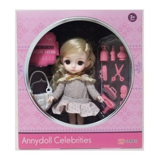 Annydoll Celebrities 球體關節人偶, 灰色, 1個