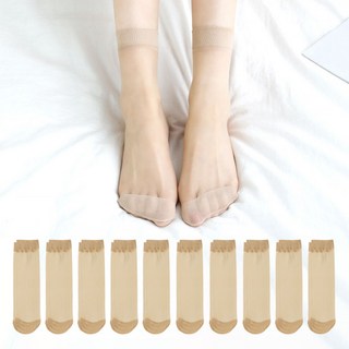 G&Y 高彈力 15D 透膚短襪 10雙組