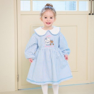 mollimelli 女童Miko人物佩蒂雪水手領洋裝