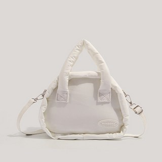 YeonYi Land 女性雲朵迷你托特包, 白色