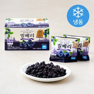 폴란드산 웰팜 빌베리 7개입 (냉동), 1개, 140g