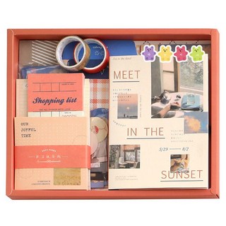 Hayeongine 感性日常手帳裝飾套組, 黃昏, 1組