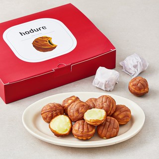 호두르 커스타드 쌀 호두과자 + 쇼핑백, 16g, 20개입, 1개