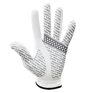 808STORE 男款 防滑皮革高爾夫球手套 左手用, 灰色, 1個