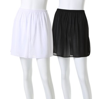 Carrie Lucy 人造絲半身襯裙 2件組