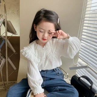 Arbe 女童Piel襯衫