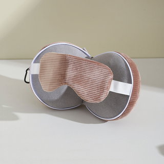 제넷 암막 수면 낮잠 베개 + 걸이용 버클, 브라운(베개)