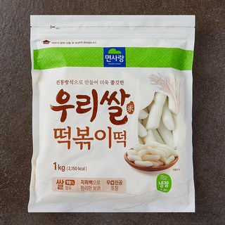 면사랑 우리쌀 떡볶이떡, 1kg, 1개