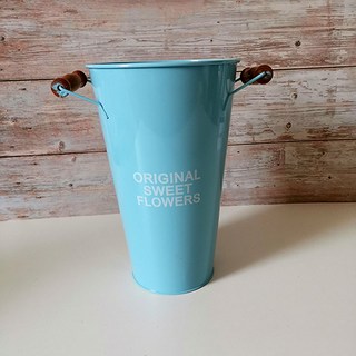 Homeflow 復古無排水孔鐵皮花盆, 1個, 9