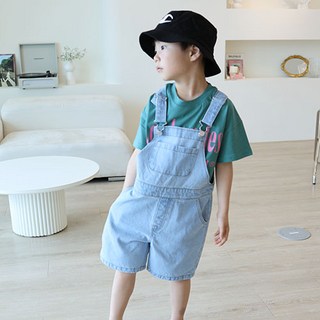 sonyun market 兒童鄉村風吊帶褲