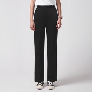 레몬소울 여성용 밴딩 스판 링클프리 일자 숏 슬랙스 6791