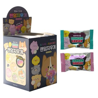 Pinkfoot Little Friends橡皮擦, 隨機出貨, 60顆