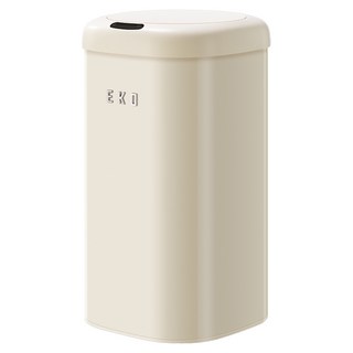 EKO 尚古 感應環境桶 EK9184 12L, 奶油白