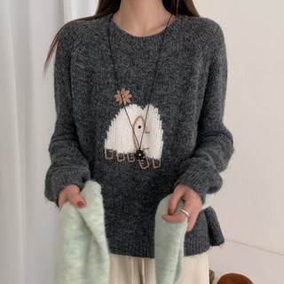 MEICHEL 女款 Elefun 粉彩柔軟針織毛衣 11963