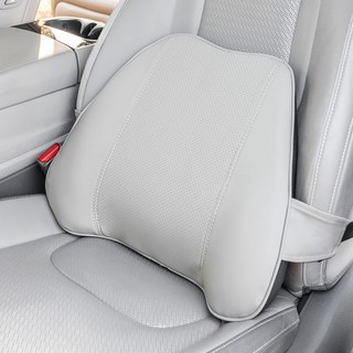 Benauto Barrier 車用記憶棉靠背墊, 1個, 迷霧灰