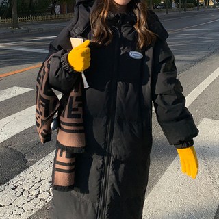 Goodif 女款長版鋪棉外套